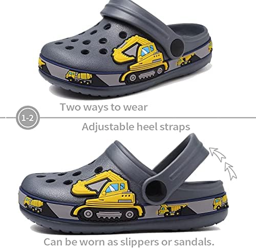 פעוט לסתום כפכפים גן סנדלי להחליק על נעלי מים נעלי סניקרס קריקטורה שקופיות עבור בנים ובנות ילדי חוף בריכת מקלחת