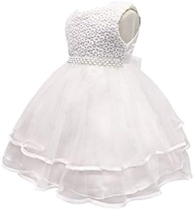 HX תינוקות ופעוטות נסיכת פרל טוטו שמלות לאירועים מיוחדים למסיבת חתונה של תינוקות