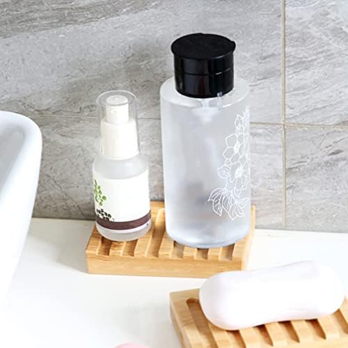 Zerodeko 2 pcs סבון מעץ סבון סבון סבון מחזיק כלים סבון שומר עץ בר סבון מחזיק סבון עץ סבון סבון מארז
