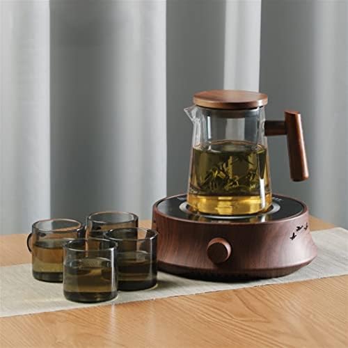 ZLXDP זכוכית קומקום תה הפרדת תה יצרנית תה קומקום טמפרטורה גבוהה טמפרטורה קומקום פרחים מסנן תה סט מתנות