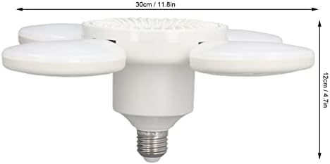 ה27 מנורה ניתנת לעיוות זווית אור ניתנת לשינוי עיצוב מתקפל שמירת מקום שלט רחוק נורת רמקול 85-265 וולט