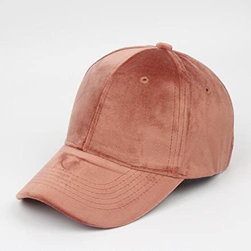 כובע בייסבול לנשים גברים מרוסקים כובע משאית קטיפה קיץ כובע לא מובנה כובע כובע ספורט כובע היפ