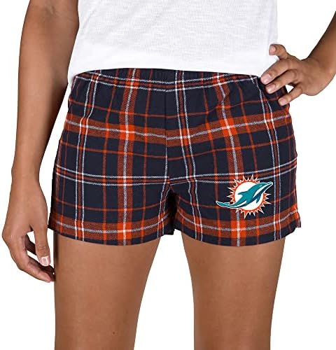 מושגים מכנסיים קצרים של Flannel של נשים NFL