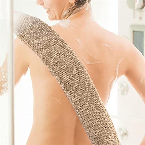 מגבת רחצה של רמי יוטה מגבת מקלחת גב אחורה גוף פילינג פילינג מקלחת מקלחת לניקוי גוף רצועת מקלחת אמבטיה