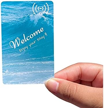 מלון RFID Keycard, כרטיס מפתח ללא מגע התואם ל- Saflok, Kaba, Onity, Ilco ו- Securelox.