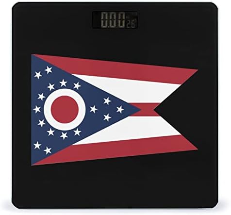 בציר אוהיו מדינת אמריקה דגל משקל בקנה מידה חכם דיגיטלי בקנה מידה אמבטיה בקנה מידה לבית שינה