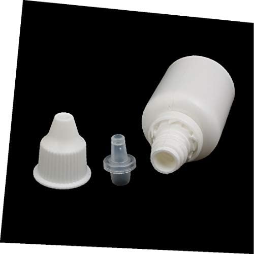 X-DREE 20 מל PE סחיטת פלסטיק סחיטת טפטפת טפטפת מיכל בקבוק לבן 2 יחידות (20 מל PE מפלסטי