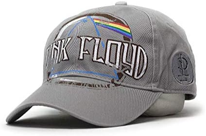 פינק פלויד קלאסי רוק אנד רול מוסיקה להקת מתכוונן בייסבול כובע עם אייקוני דש פין