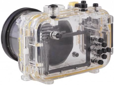 Polaroid SLR צלילה מדורגת מארז דיור מתחת למים עמיד למים למצלמת GF6 Panasonic עם עדשה 14-42 ממ