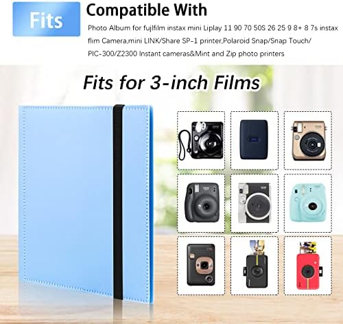 432 אלבום תמונות של כיסים עבור Fujifilm Instax Mini Camer