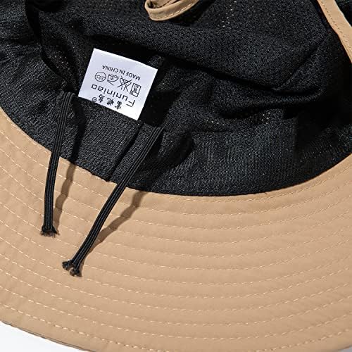 כובע דיג של קרוגו upf 50+ דלי שוליים רחב כובע ספארי בוני כובעים אטומים למים כובעי דייגים חיצוניים