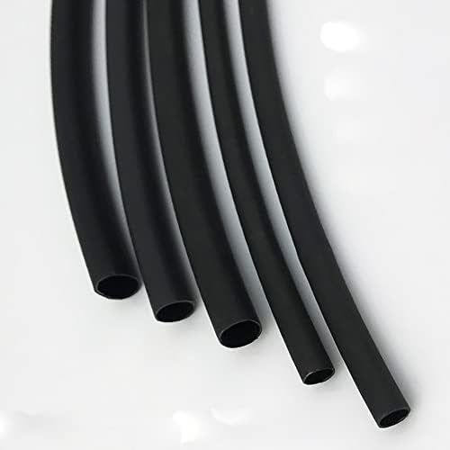 שחור 3: 1 חום שרוול מתכווץ φ1.6 ~ 39 ממ 3 פעמים הצטמקות בגדלים שונים צינור מבודד עם חוט מלוכד ומארז כבלים