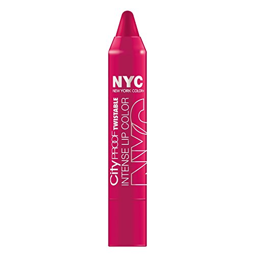 ניו יורק צבע עיר הוכחה מתפתל אינטנסיבי שפתיים צבע, אולם נשפים בלוך, 0.09 אונקיה