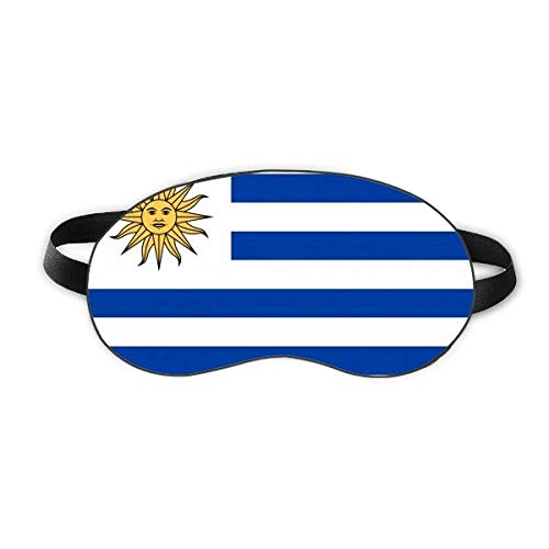 דגל לאומי אורוגוואי דרום אמריקה קאנטרי מגן עיניים שינה רך לילה כיסוי גוון עיוורון