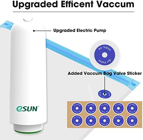 ESUN תלת מימד הדפסת חוט האלקטרון האלקטרוני ערכת אחסון ואקום, שקיות איטום אחסון סליל הוכחת אבק עמידה בפני