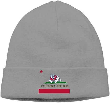 Elishaj UNISISEX אוניברסיטת קליפורניה-סטייט-פרזנו כובע כובע כובע סקי כובע גולגולת כובע שחור