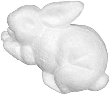 IPETBOOM ארנב צורות קצף קישוט קישוט מלאכה לבנה קצף ארנב צעצוע קלקר דגמי קצף כדור קישוט בעלי חיים לקישוט