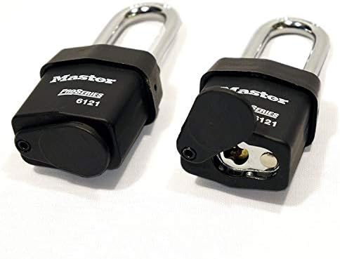 Master Lock - Ten High Security Pro Series מנעולים 6121NKA -10 W/Technology Technology