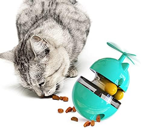 מזין אוטומטי לארנבים אימוני טפלה במזון חתול מזין צעצוע איטי צעצוע צעצוע אינטראקטיבי מתקן חתול חיית מחמד