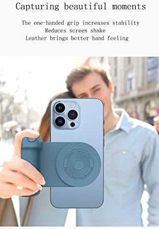 סוגר טלפון מגנטי של ג 'ונהאולונג תריס צילום עצמי, מצלמת טלפון בלוטות' אלחוטית ידית תיקון תמונות לאייפון