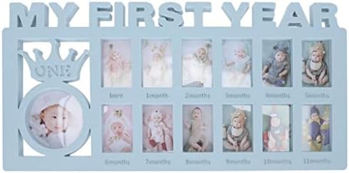 1 יח ' חבילה תינוק ראשון שנה תמונה מסגרת 12 חודש מיילסטון תמונה מסגרת