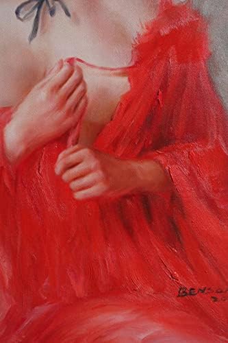 Dongyeeart דיוקן יפהפה ליידי מודרן ילדה ריפו שמן ציור על קנבס אמנות יצירות אמנות יד לאמנות לאמנות