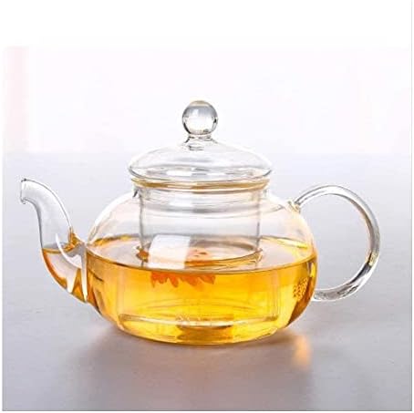 סיר תה צמחים קומקום 800 מל סיר תה עמיד כוסות, פרח מעשי פרח תה כוס תה קומקום עם תה תה צמחים קומקום קפה צמחי