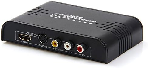 CVBs CVBs לממיר AEMEYO RCA/S-Video לממיר HDMI S-Video R/L Audio ל- HDMI 720P/1080p AV ב- HDMI OUT SVIDEO ממיר
