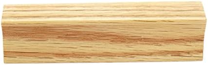 מגירת TSNAMAY 3.94 /100 ממ אורך מושכות מוצקות אלון עץ עץ עץ גומי ארון ארון ארון חומרה ידית משיכה עם בורג, 12