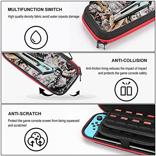תיק D.Gray-Man, Switch Travel Casic Case for Switch Lite Console ואביזרים, שקיות אחסון מארגני