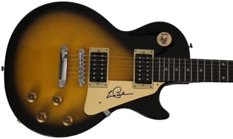 לס פול חתם על חתימה בגודל מלא סאן-ברסט גיבסון אפיפון לס פול גיטרה חשמלית ג 'יימס ספנס ג' יי. אס. איי אימות-חדשן