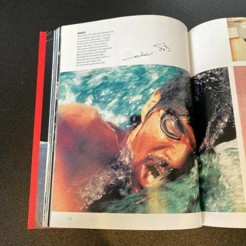 מארק שפיץ מגזין Time Time 30 שנה באולימפיאדת ספר תמונות - תמונות אולימפיות עם חתימה