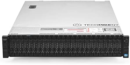 TechMikeny Server 2x E5-2680V2 2.80GHz 20 ליבות 64GB H710P PowerEdge R720XD