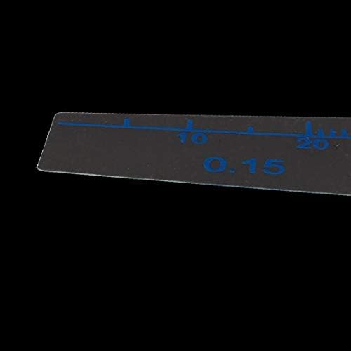 X-deree 10 ממ -70 ממ 0.15 ממ עובי פלסטיק מרגישים מפלסטיק פער מילוי מדידה (10 ממ -70 ממ 0.15 ממ אספזור