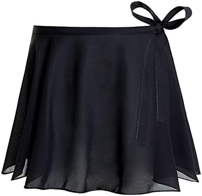 נערות דומוסו נשים חצאיות בלט מתכווננות לעטוף בגדי שיפון לחגיגת מסיבות תחרות ורוד שחור