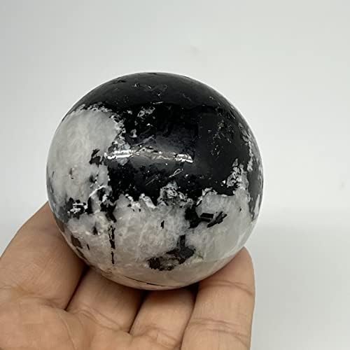 Watangems 231.8 גרם, 2.1 , קשת כדורי ירח טבעית כדור אבן חן מהודו, B21357