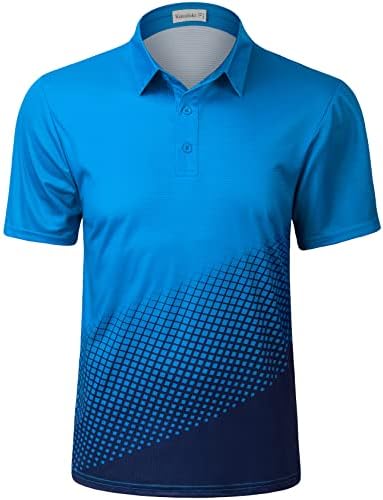 חולצת פולו של וונקפוק לגברים חולצות גולף שרוול קצר