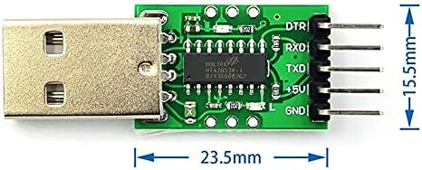 Rakstore 2PCS HT42B534-1 SOP16 USB ל- TTL להורדה מודול LGT8F328P מהירות מהירה של דיוק גבוה
