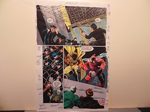 צל העטלף 8 באטמן צבע מדריך אמנות חתום על ידי אדריאן רוי עמ ' 11