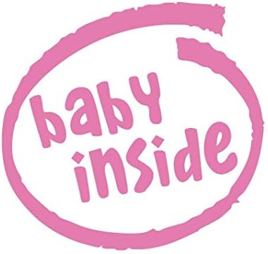 תינוק בתוך תינוק על לוח ויניל מדבקות מדבקה לרכב משאית רכב שטח פגוש חלון