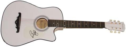 בראד פייזלי חתם על חתימה בגודל מלא גיטרה אקוסטית ב/ ג 'יימס ספנס אימות ג' יי. אס. איי קואה - מוזיקת קאנטרי
