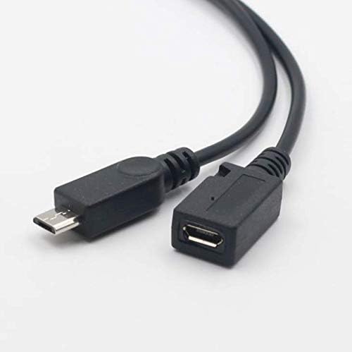 2 חבילות 2-in-1 מיקרו USB ל- USB מתאם כבל חשמל OTG תואם למקל אש, מכשירי מארח, סמסונג, LG, פלייסטיישן קלאסי,