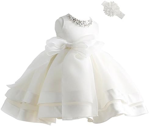 שמלת תינוקות קואוזי טבילה שמלת טבילה שמלת נערת פרחים שמלה לאירועים מיוחדים