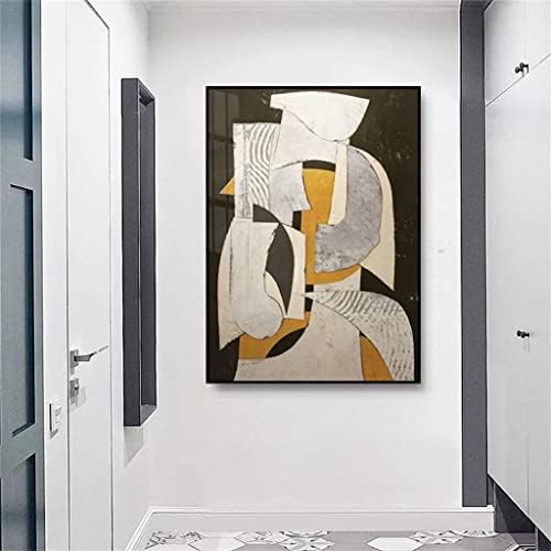 מופשט גבר ואישה זוג קיר אמנות בד ציור בית סלון דקור