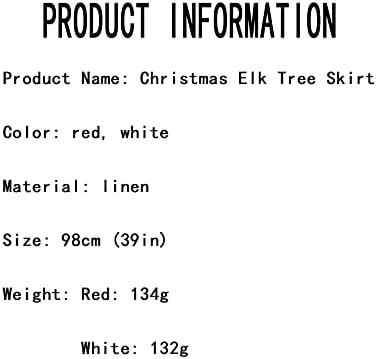 צווארון עץ חג המולד של פאניס 39 אינץ