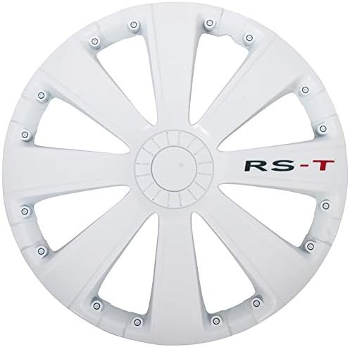 גלגל הסט האוטומטי מכסה לבן RS-T 13 אינץ 'לבן