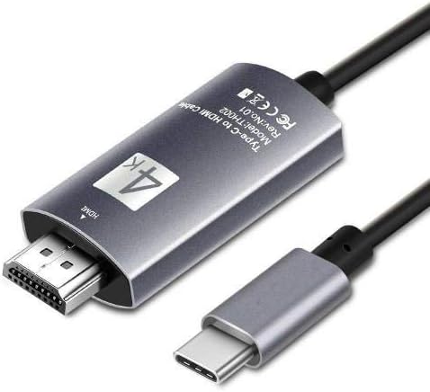 כבל Goxwave תואם ל- Dell Latitude 3420 - כבל SmartDisplay - USB Type -C ל- HDMI, USB C/HDMI כבל Latitude