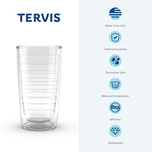 Tervis americana Streaming באדיבות תוצרת ארהב כוס נסיעה מבודדת עם חומה כפולה שומרת על שתייה קרה
