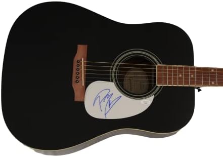 אוסטין פוסט מאלון חתם על חתימה בגודל מלא גיבסון אפיפון גיטרה אקוסטית עם אימות ג 'יימס ספנס ג' יי. אס.
