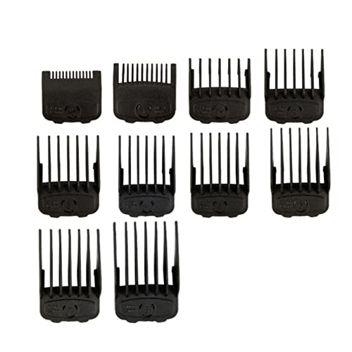10 יחידות שחור לחתוך שיער גוזז מדריכי משמרות גבול קומבס מתאים ביותר גודל קוצץ-בקוצצי שיער מתוך מכשירי חשמל ביתיים